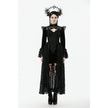 Dark in Love Erzebeth Gothic Bolero Shrug - Black Lace Victorian Bell Sleeve