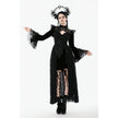 Dark in Love Erzebeth Gothic Bolero Shrug - Black Lace Victorian Bell Sleeve