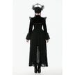 Dark in Love Erzebeth Gothic Bolero Shrug - Black Lace Victorian Bell Sleeve