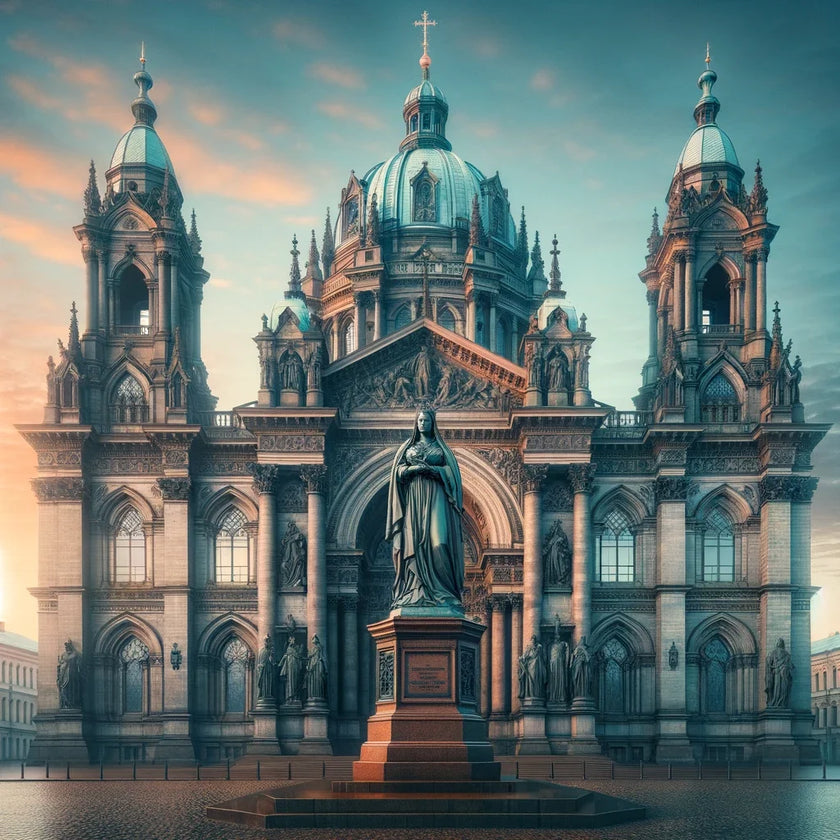 Newcastle Dawn at St. Nicholas Canvas
