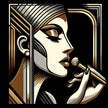 Deco Glamour Canvas