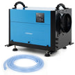 50/70L/Day Crawl Space Dehumidifier with 3 Modes and 24H Timer-Blue-50L