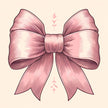 Delicate Bow Canvas