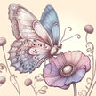 Delicate Harmony Canvas