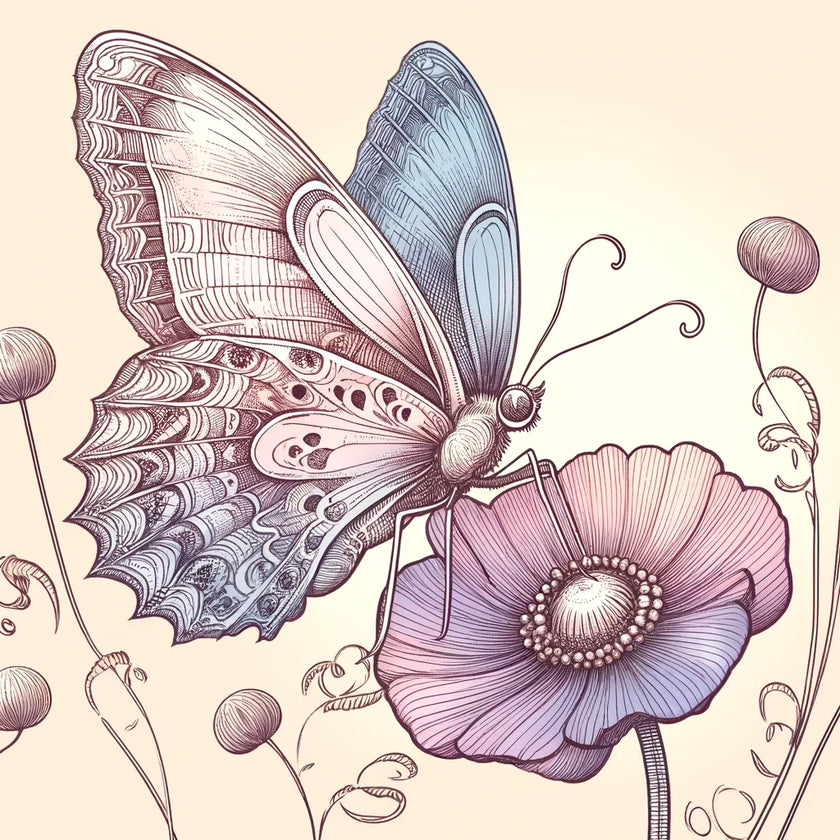 Delicate Harmony Canvas