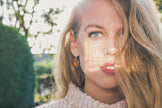 Demi Amber Drop Earrings