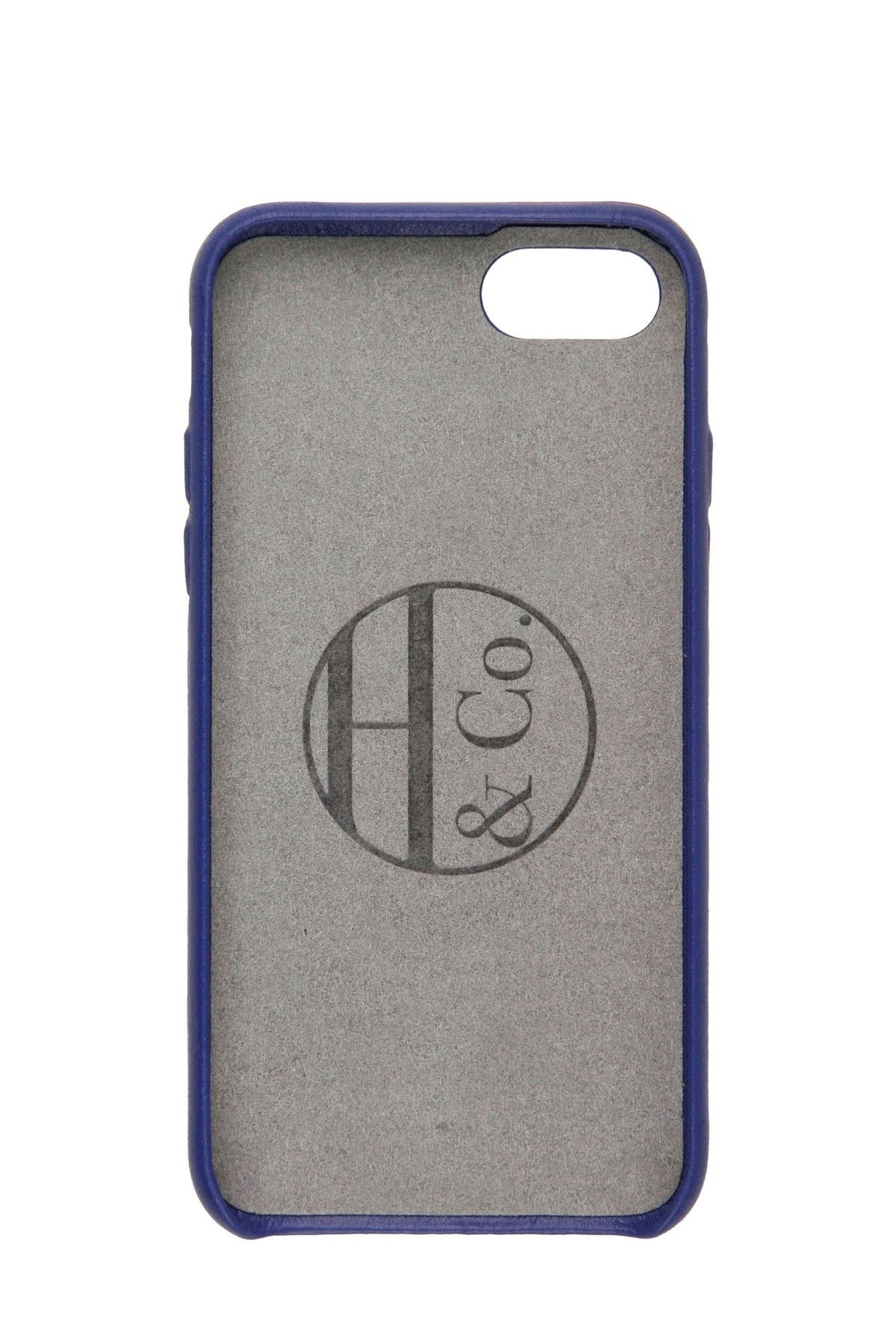 iPhone 7/8 Case, Denim Leather