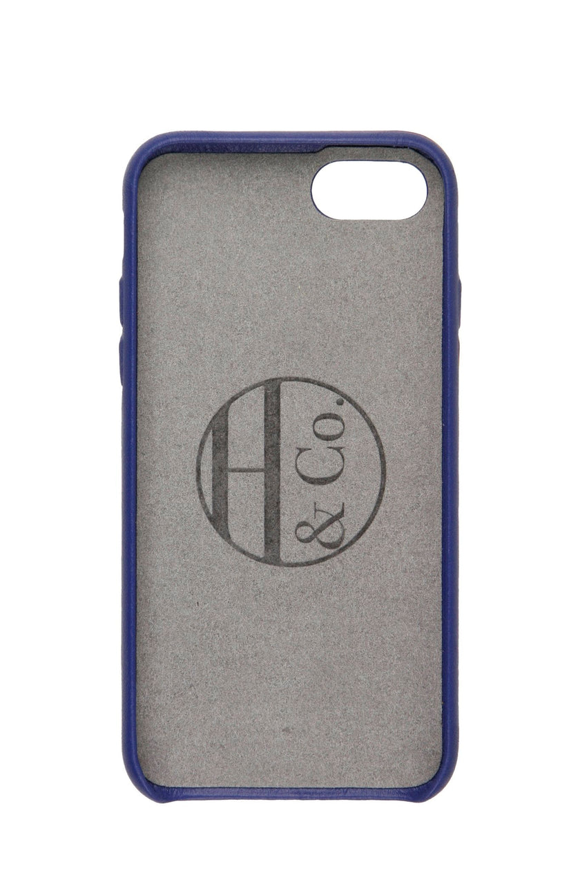 iPhone 7/8 Case, Denim Leather