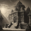 Dhakeshwari Temple Classic Elegance Canvas