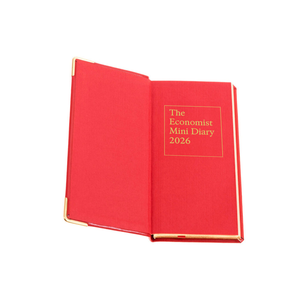 2026 Mini Diary - Week-to-View Planner - Red