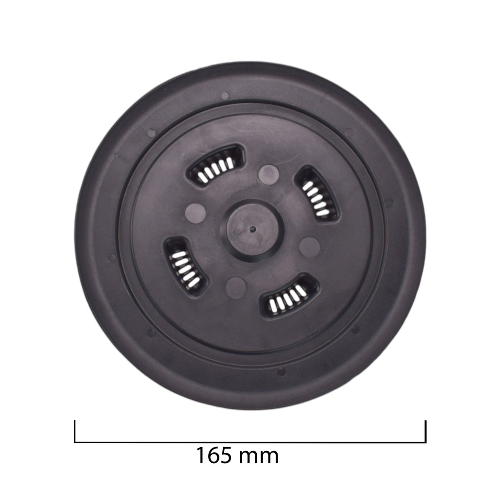 Mira Bowl Pot, Insert and Hole With Plug 240mm White