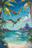Dragon Island Flight Canvas