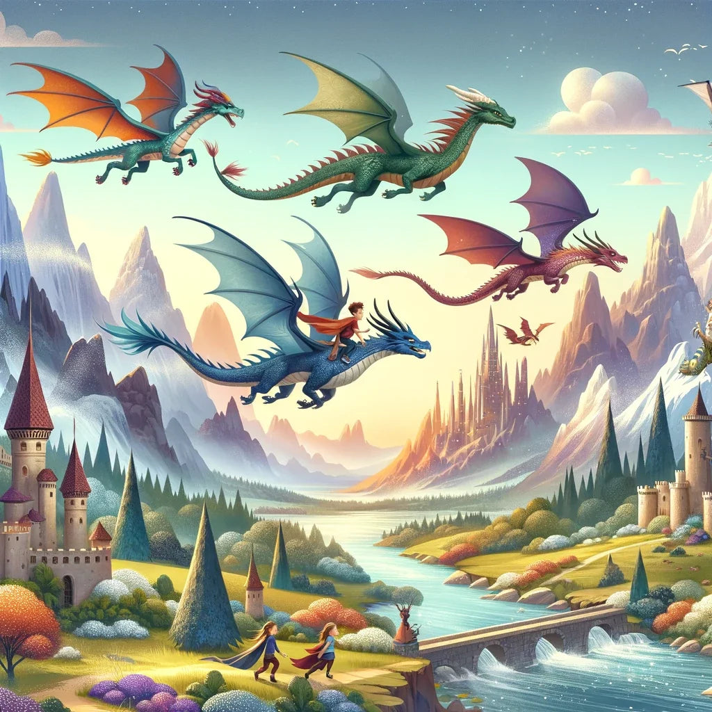 Dragon Riders Canvas