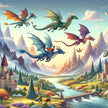 Dragon Riders Canvas