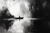 Drifting Into Nothingness Canvas