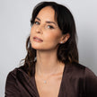 Diamonfire Zirkonia Cluster Blumenanhänger