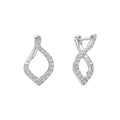 Diamonfire Cluster-Ohrringe im Cut-Out-Design