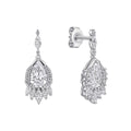 Diamonfire Tropfen Kronleuchter-Ohrringe
