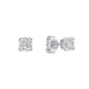 Diamonfire Double Claw Solitär Ohrstecker