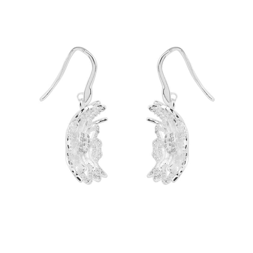 Laura Ashley Fashion Redford Vine Flower Earrings
