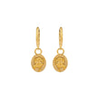 Laura Ashley Fashion Baythorne Roses Assembled Hoop Earrings