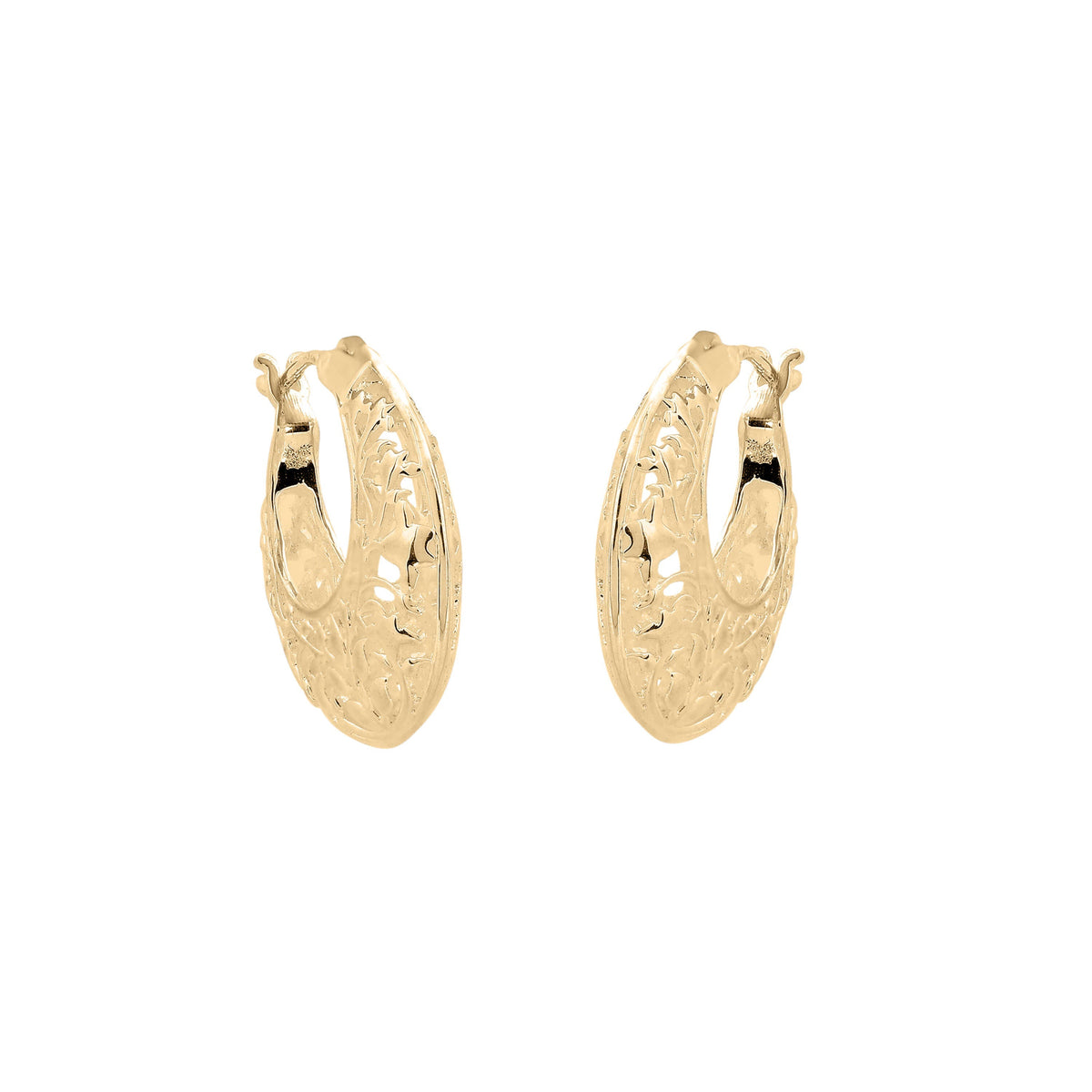 Laura Ashley Fashion Powley Lace Hoop Earrings