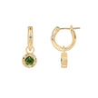 Laura Ashley Fashion Bowen Star Crystal Hoop Earrings