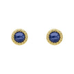 Beginnings Milgrain Semi-Precious Cabochon Birthstone Earrings