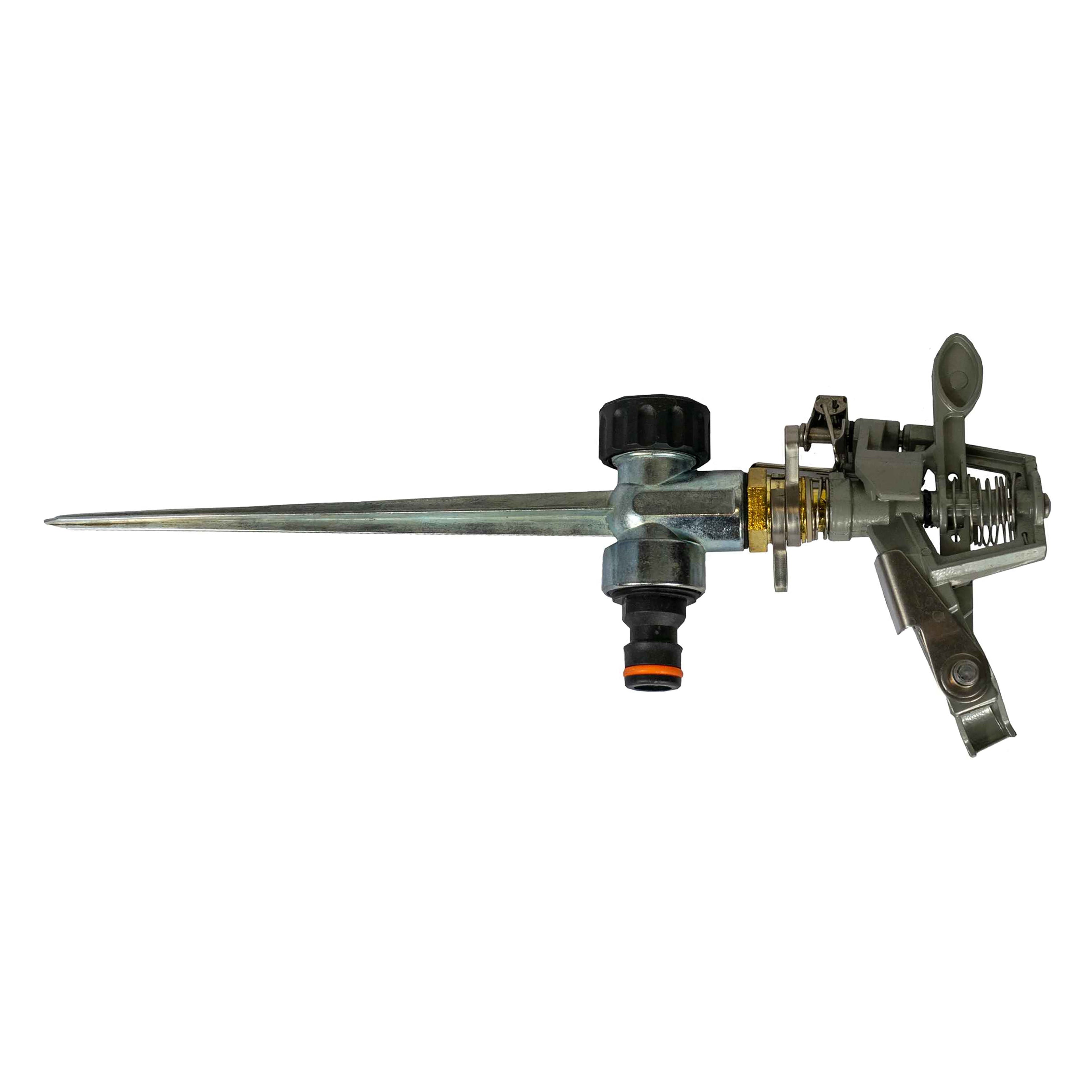 Pulsating Lawn Sprinkler - Metal with Metal Spike