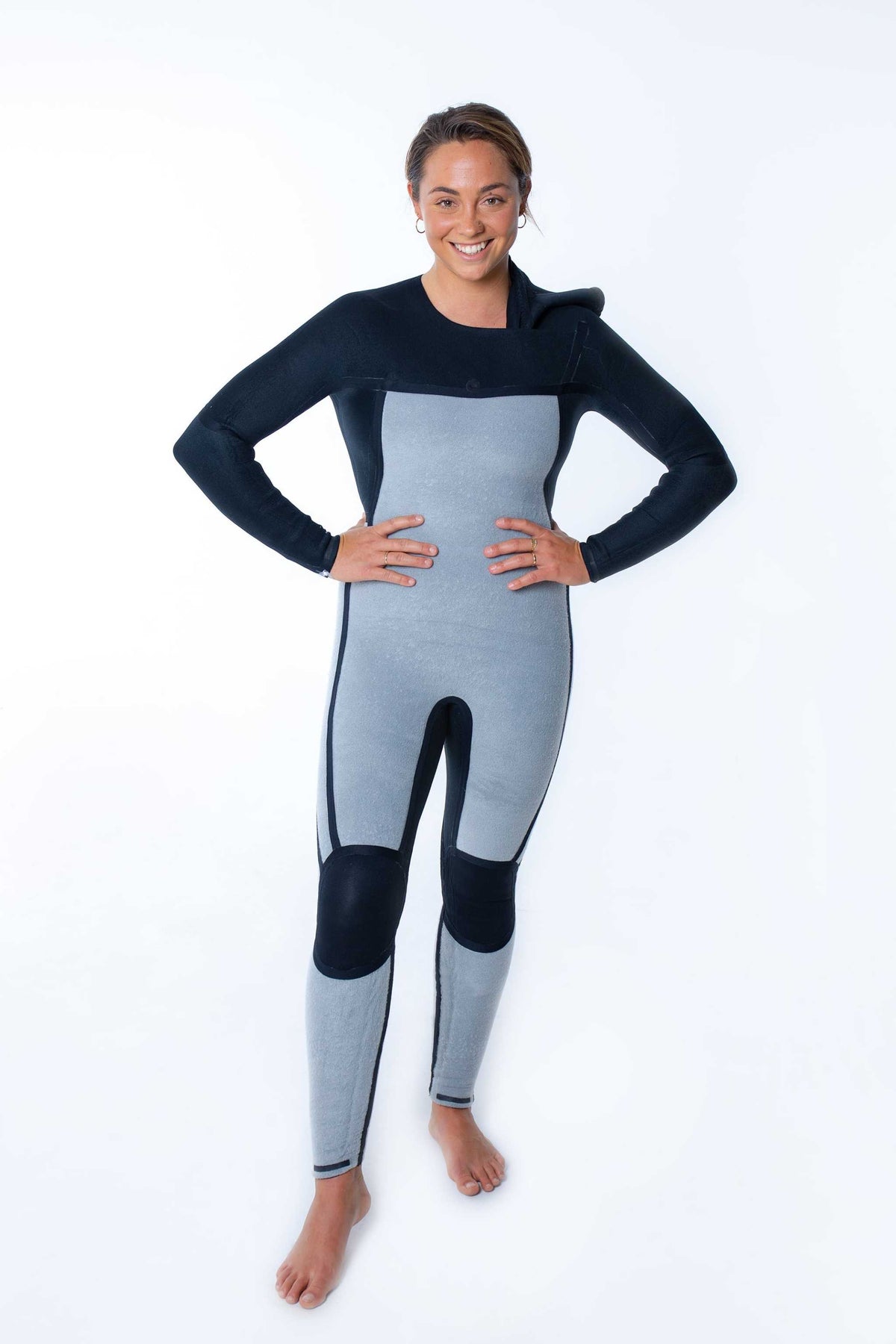 Merino Insulator Series Womens 5/4 Hooded Chest Zip Steamer