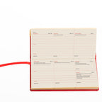 2026 Pocket Diary - Week-to-View Planner - Red