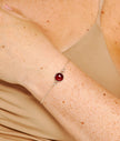 ESSENTIALS Cherry Amber Link Chain Bracelet