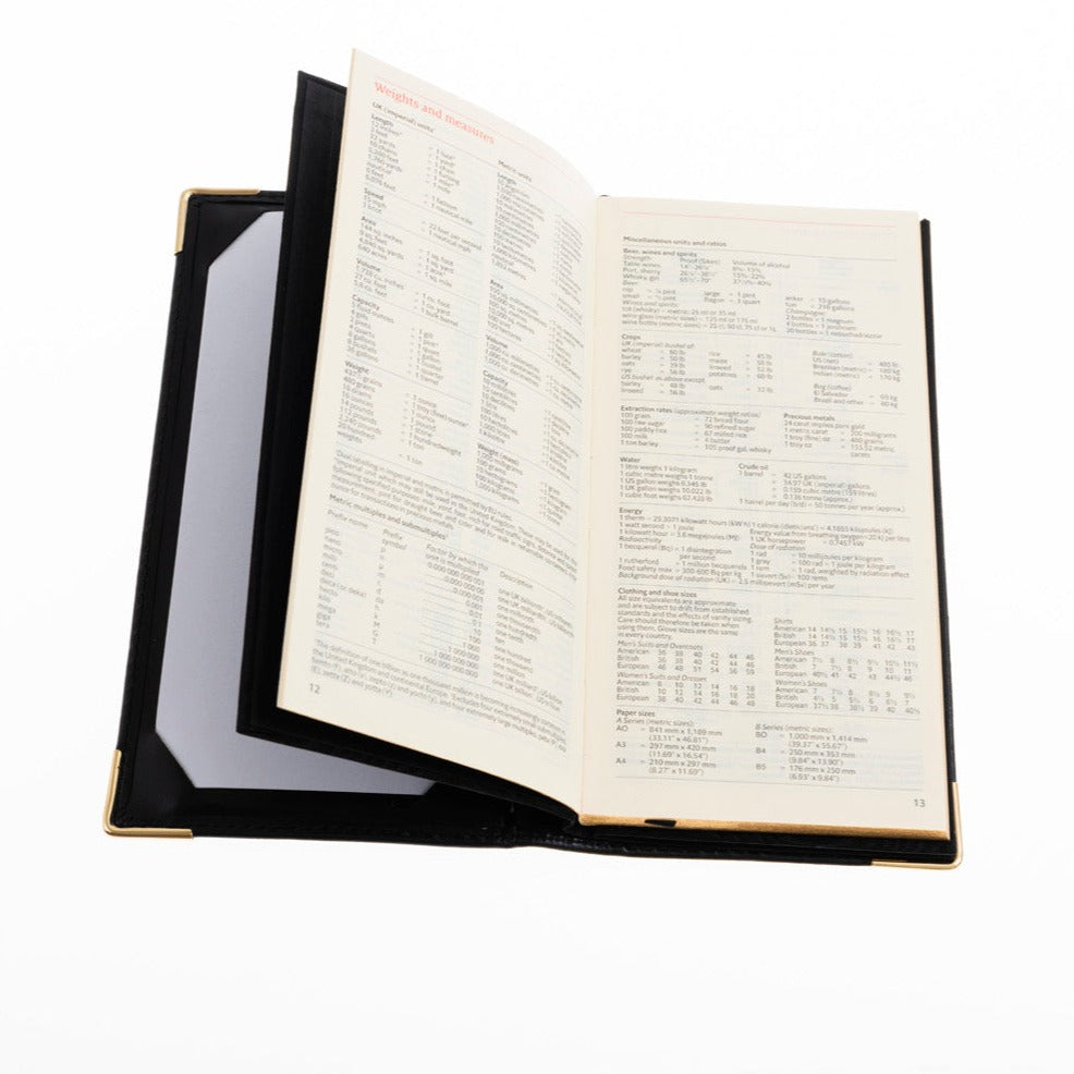 2026 Wallet Diary - Week-to-View Planner -  Black