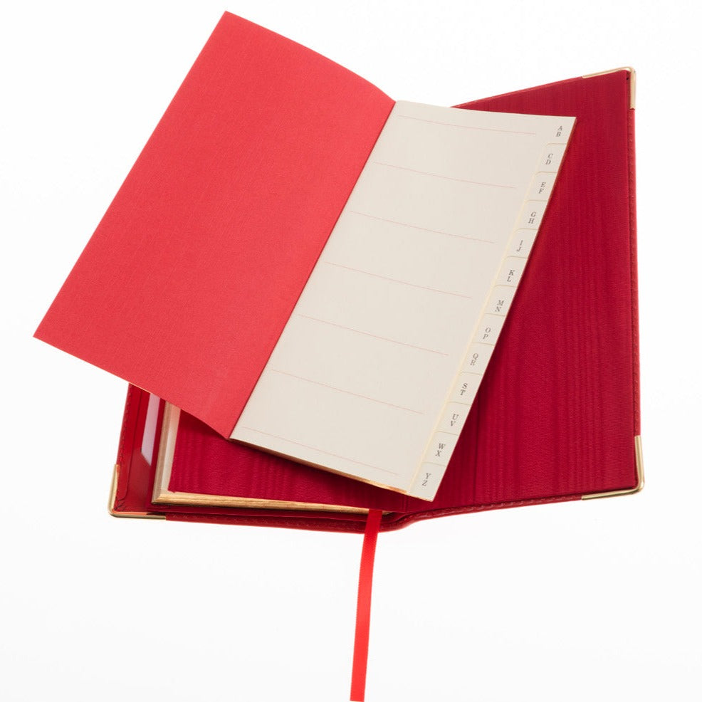 2026 Wallet Diary - Week-to-View Planner -  Red