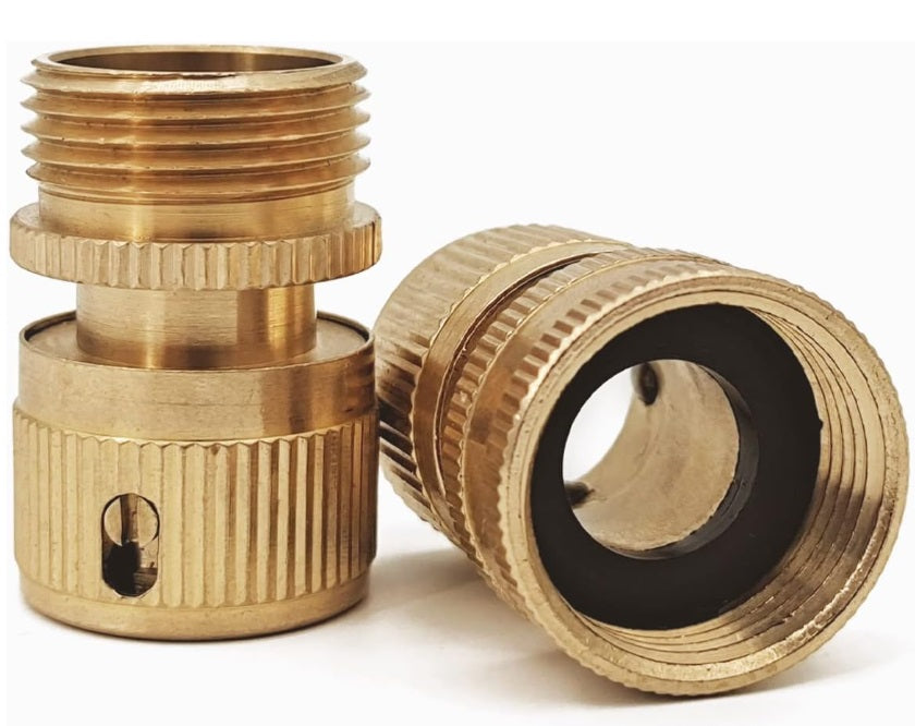 Hose Connector Snap-On Female with Male Thread 3/4" BSP
