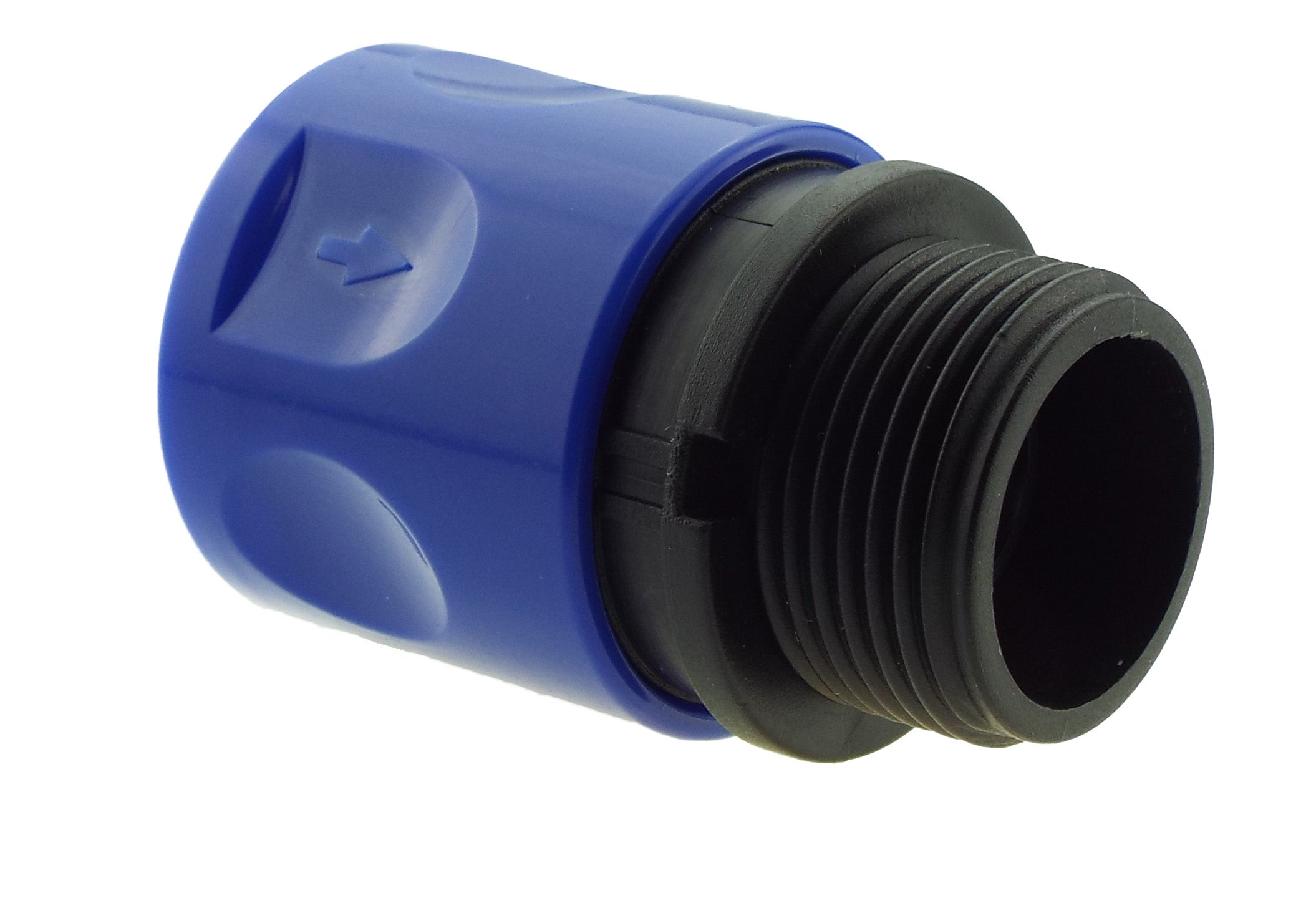 Hose Connector Blue with BSPF- Quick Connect Valve & Hose Connector Brass