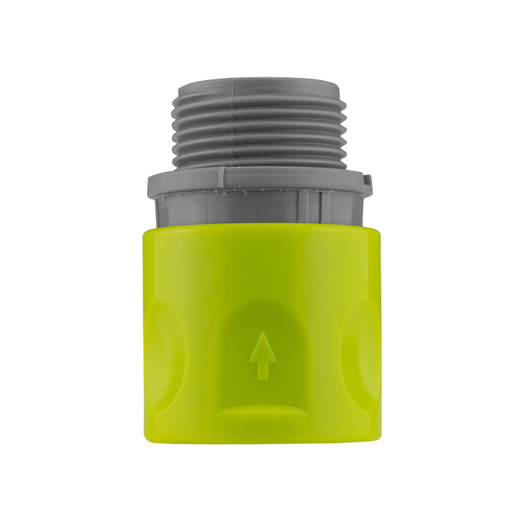 In-Line BSPF Valve with 2 x Hose Connectors Lime