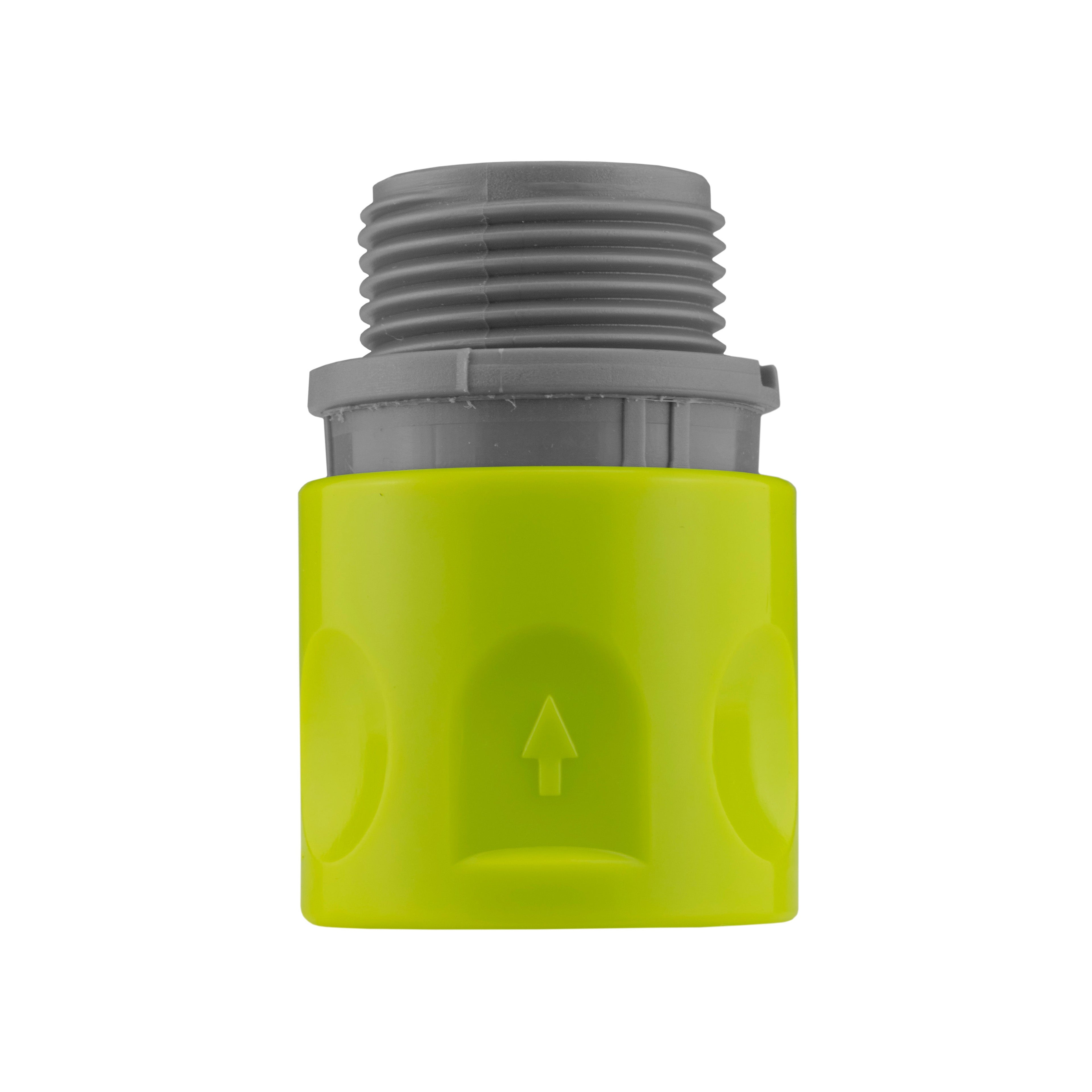 In-Line BSPF Valve with 2 x Hose Connectors Lime