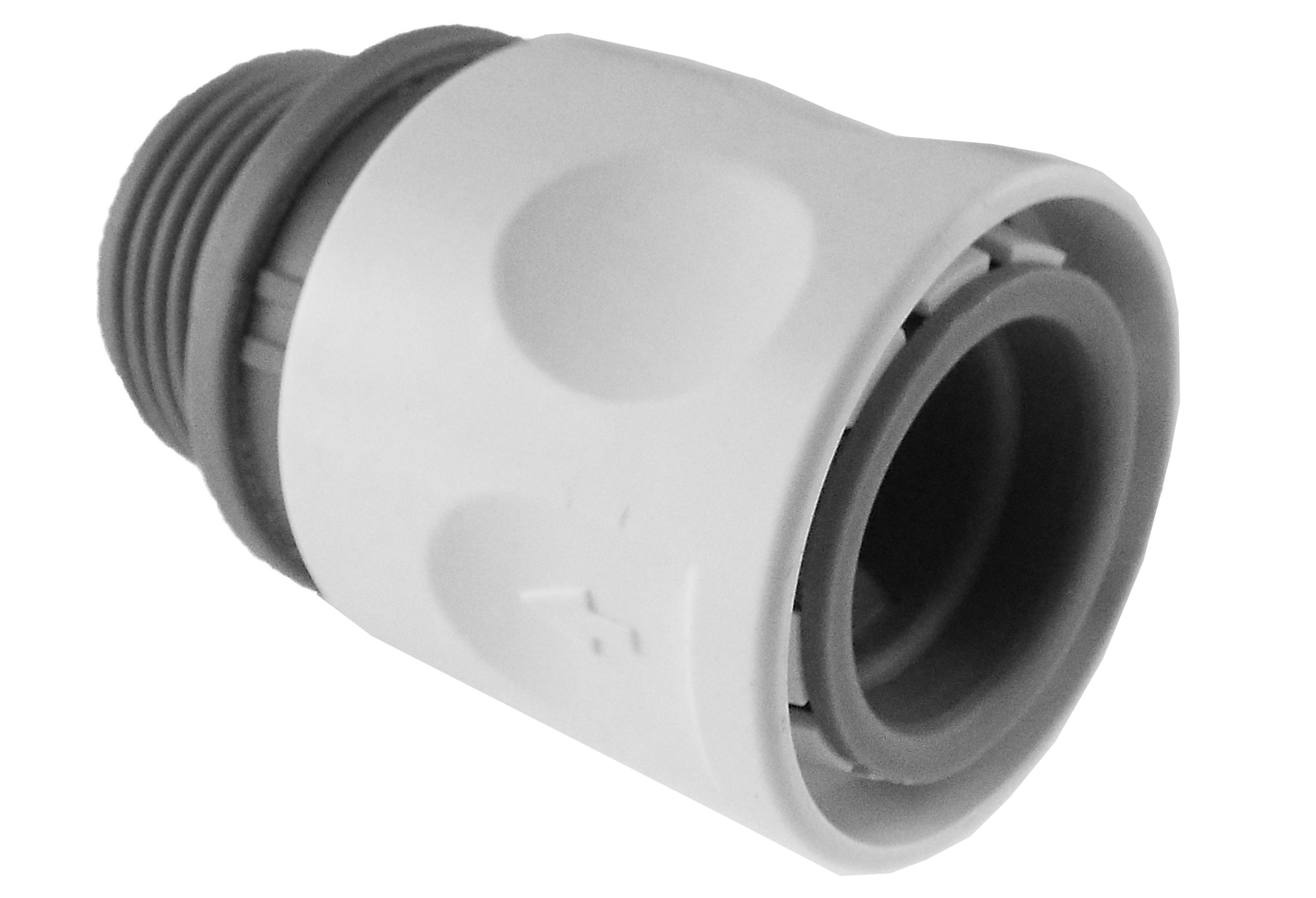 Hose Connector WL with In-Line BSPF Valve and 25mm Brass Barb