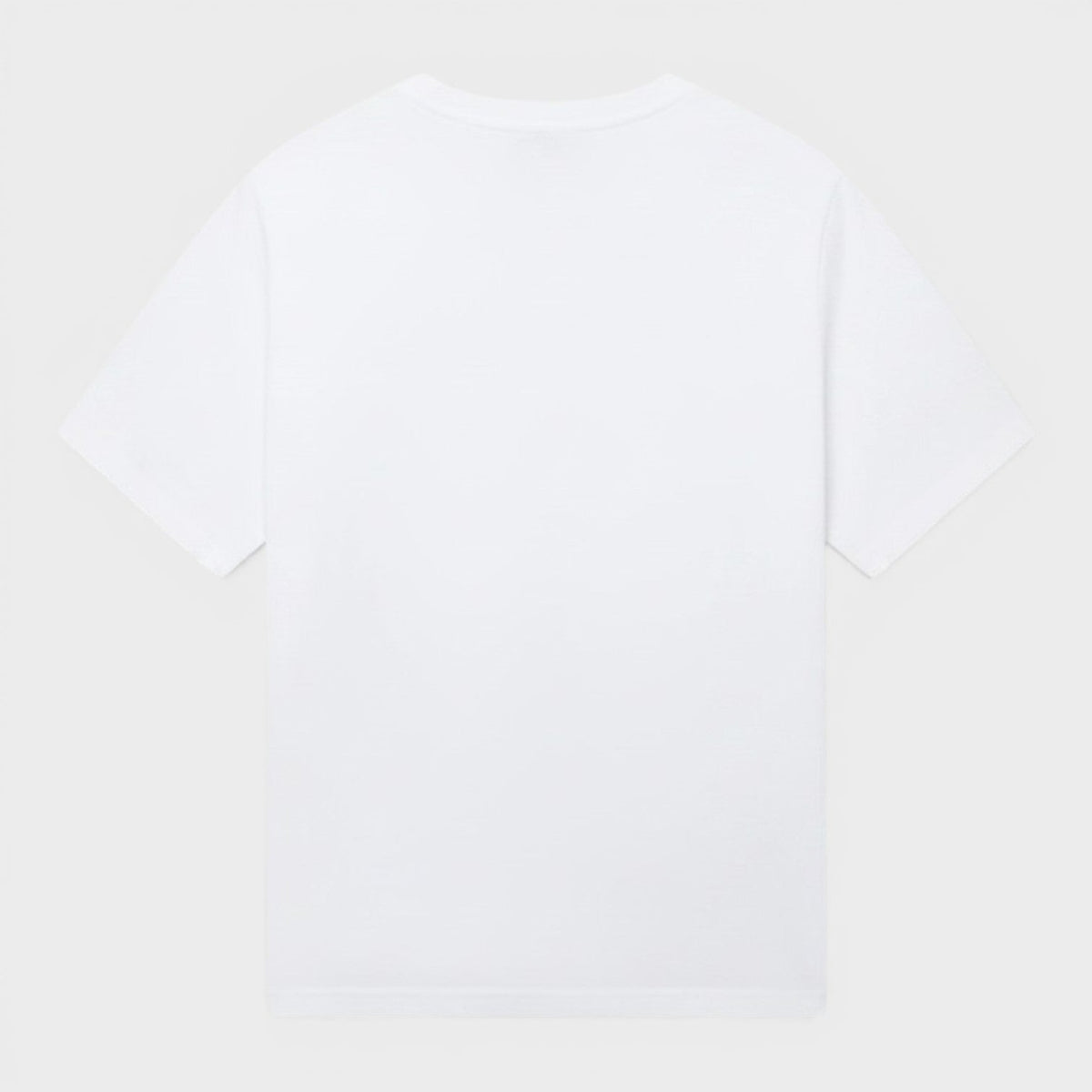 Logo Stripe T-Shirt White Black Red
