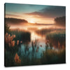 Dawn Wetlands Serenity Canvas