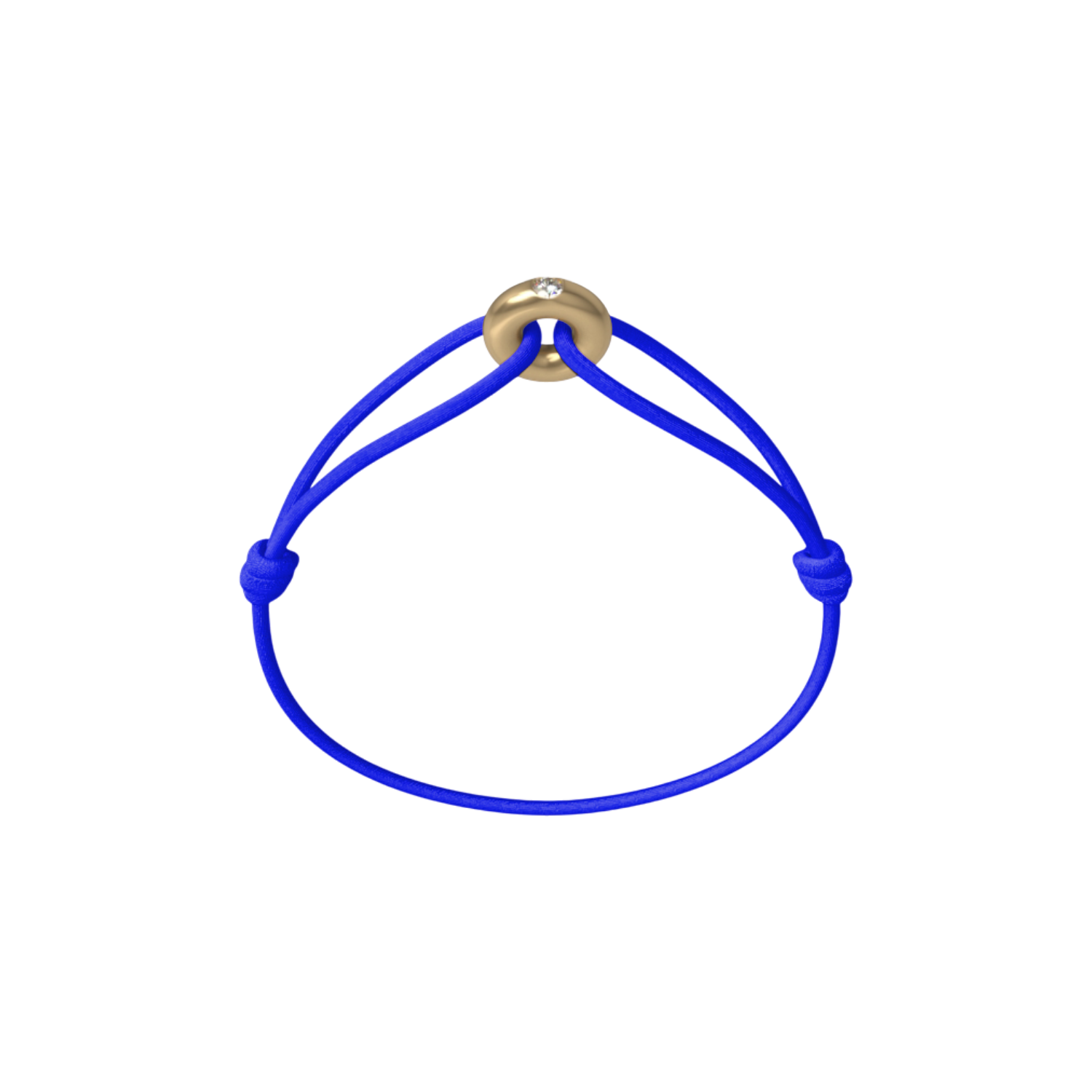 Mini Golden Soho Diamond Cord Bracelet