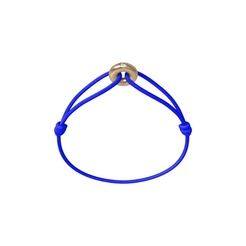 Mini Golden Soho Diamond Cord Bracelet