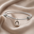 Equestrian Stirrup Rope Bracelet