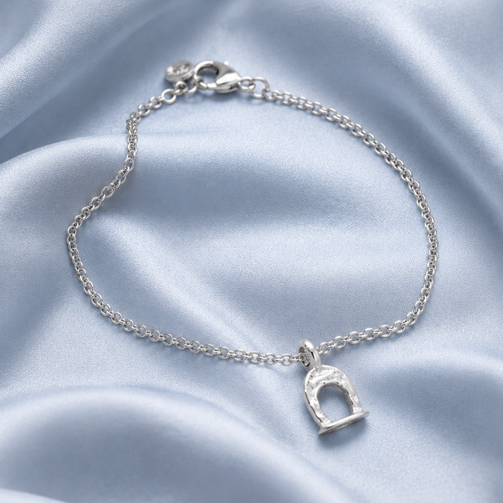 Equestrian Stirrup Chain Bracelet