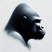 Essence of Gorilla Canvas