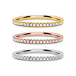 Set aus Stapelringen „Essential Eternity“