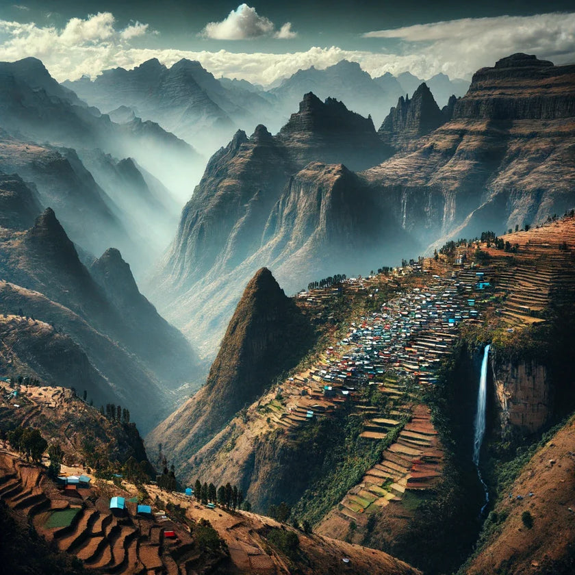 Ethiopian Highlands Canvas