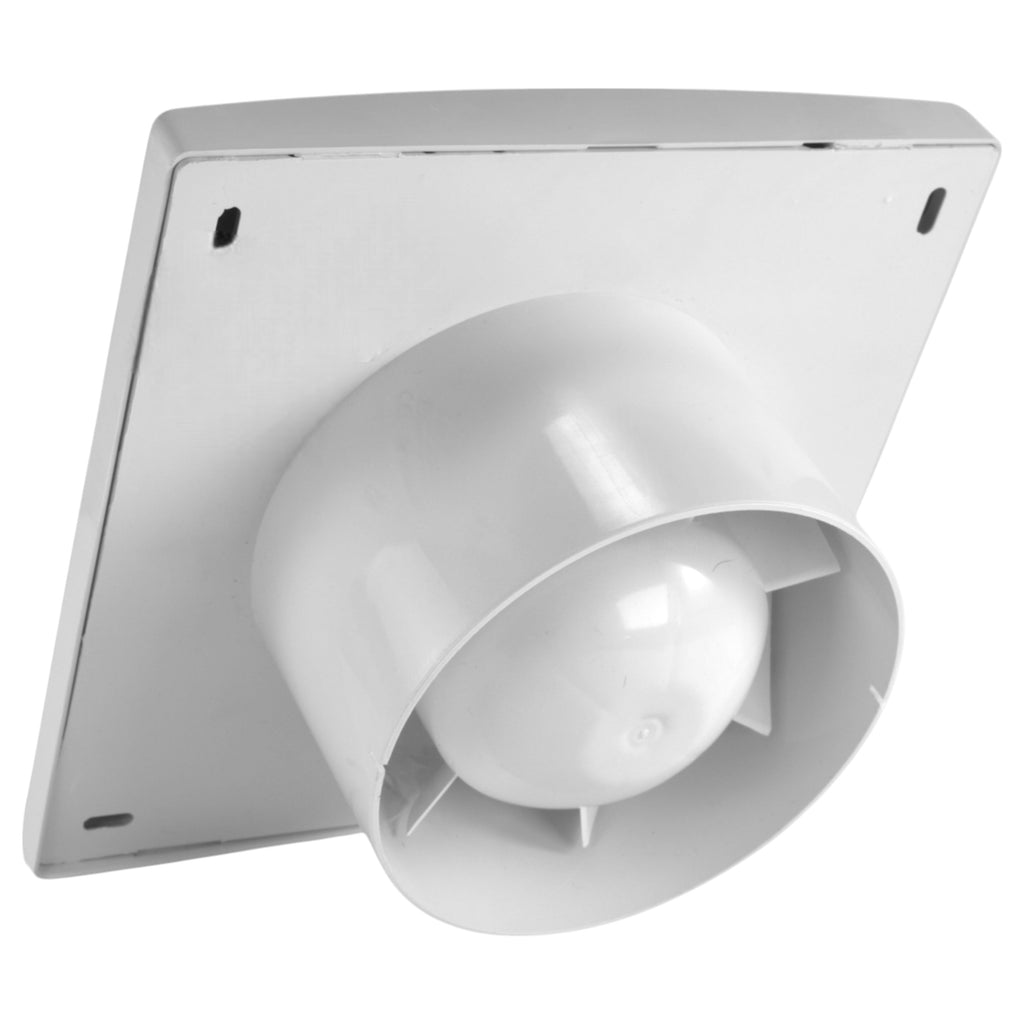 Through Wall Ventilation Kit - STYL Fan with Timer and Brown External Vent