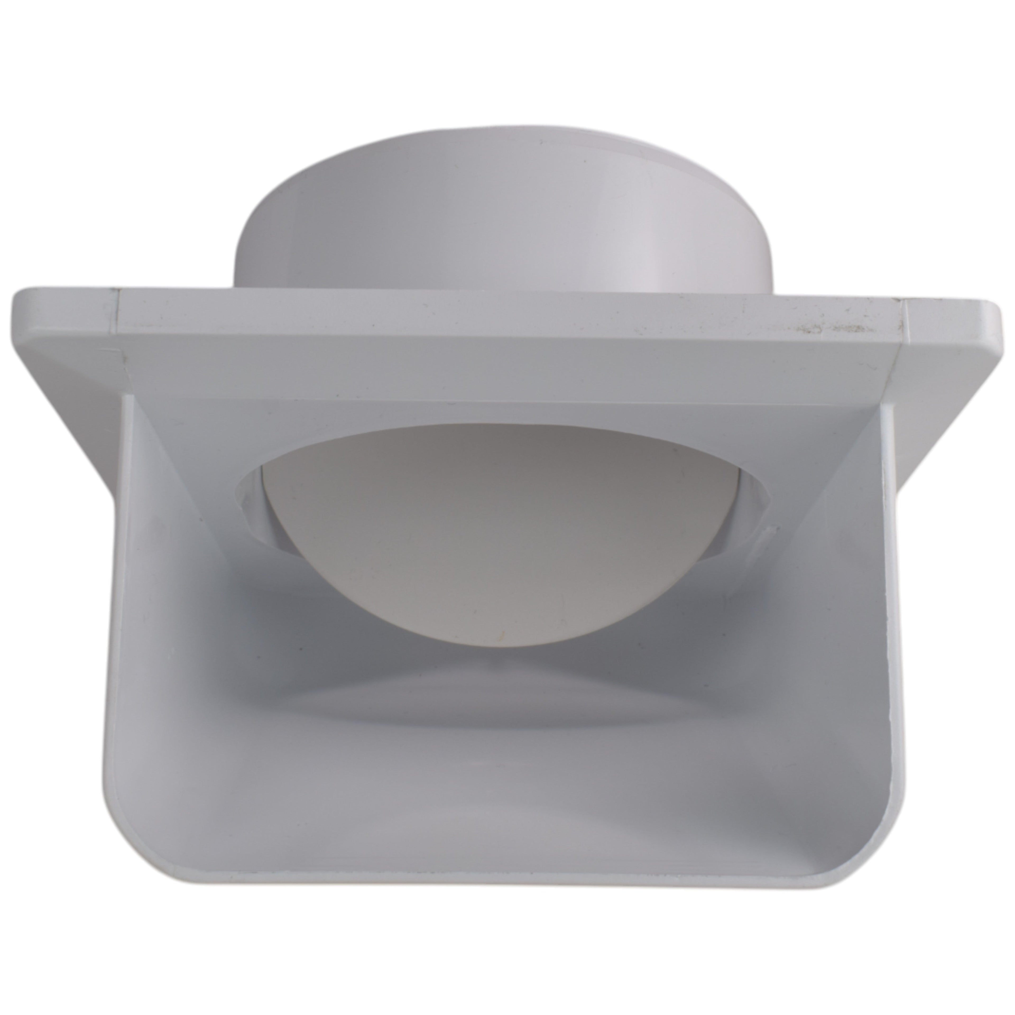 Through Wall Ventilation Kit - STYL Fan with Timer/Humidistat and White External Vent